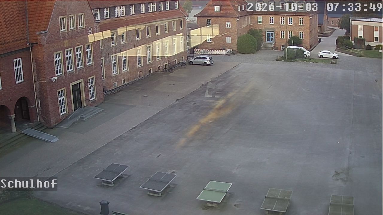 Webcam Schulhof 07:33