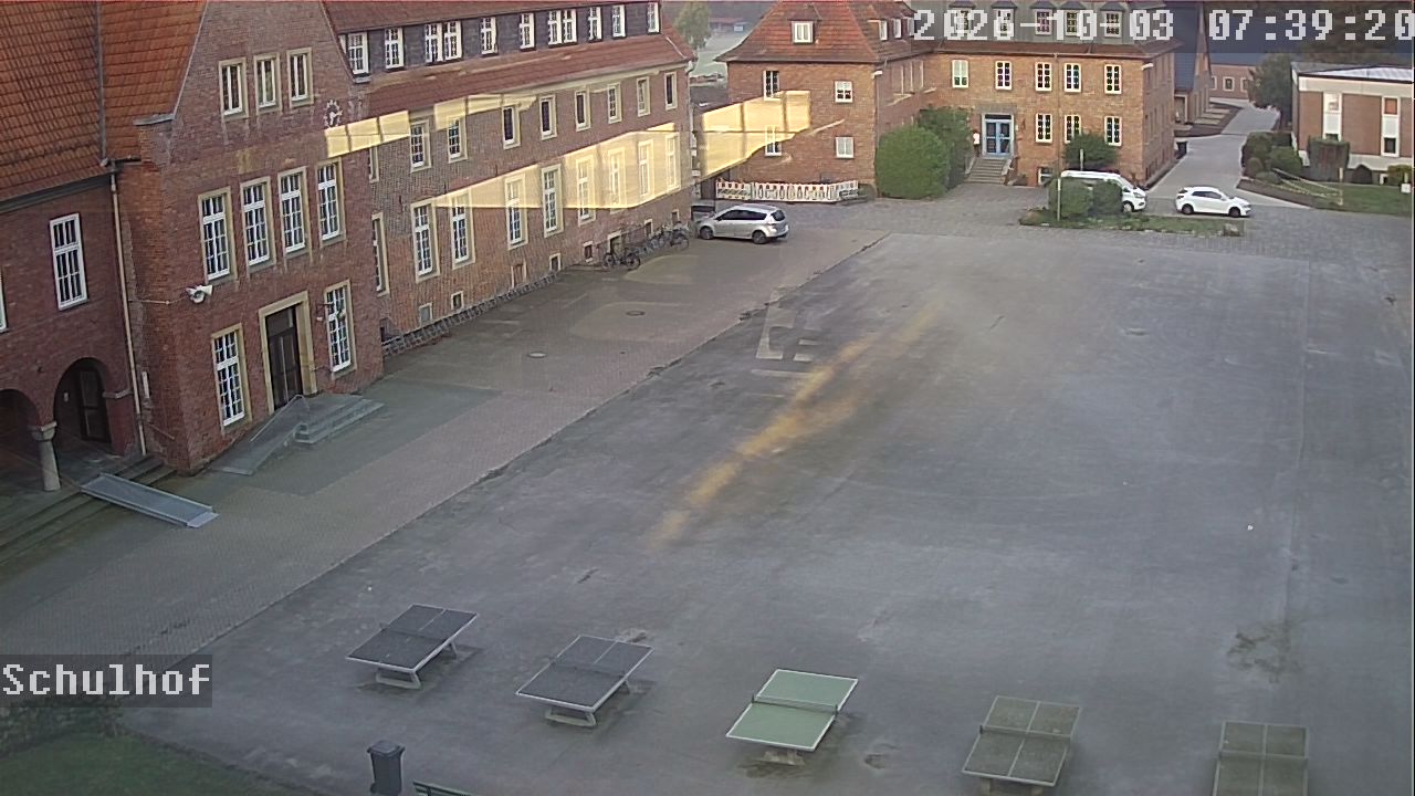 Webcam Schulhof 07:39