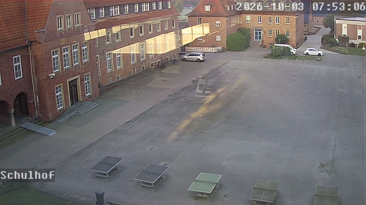 Webcam Schulhof 07:53