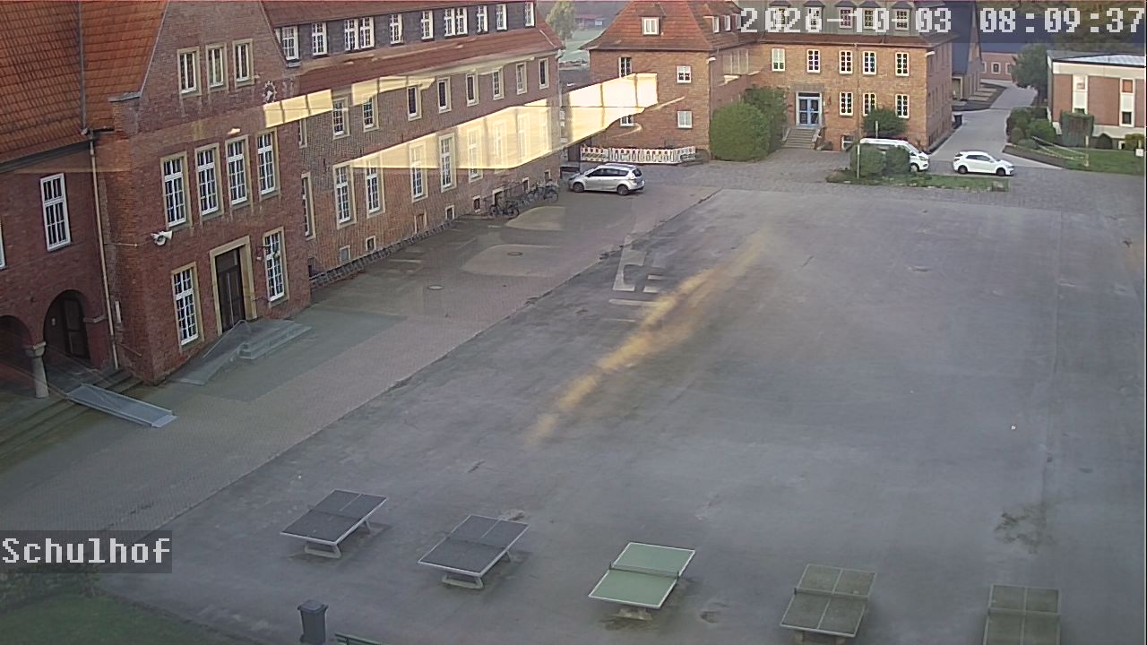 Webcam Schulhof 08:09