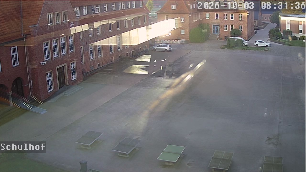 Webcam Schulhof 08:31