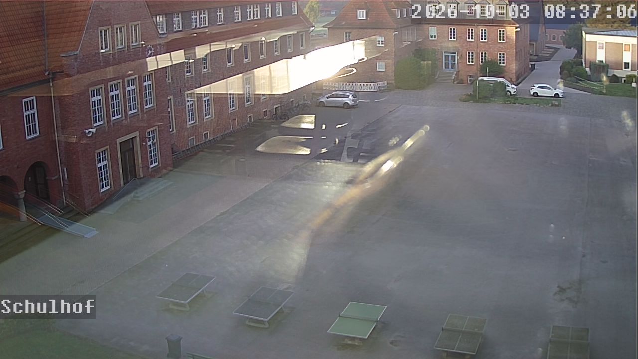 Webcam Schulhof 08:37