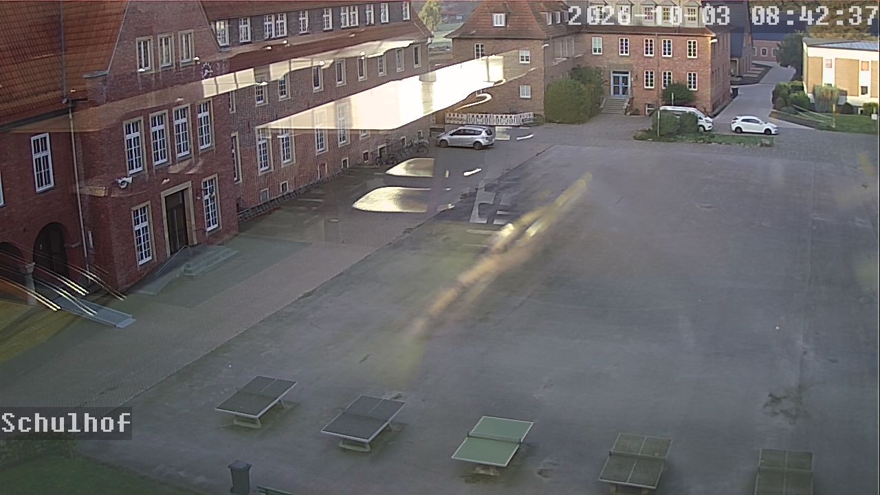 Webcam Schulhof 08:42