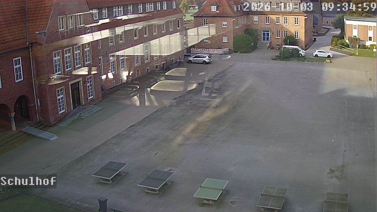 Webcam Schulhof 09:35
