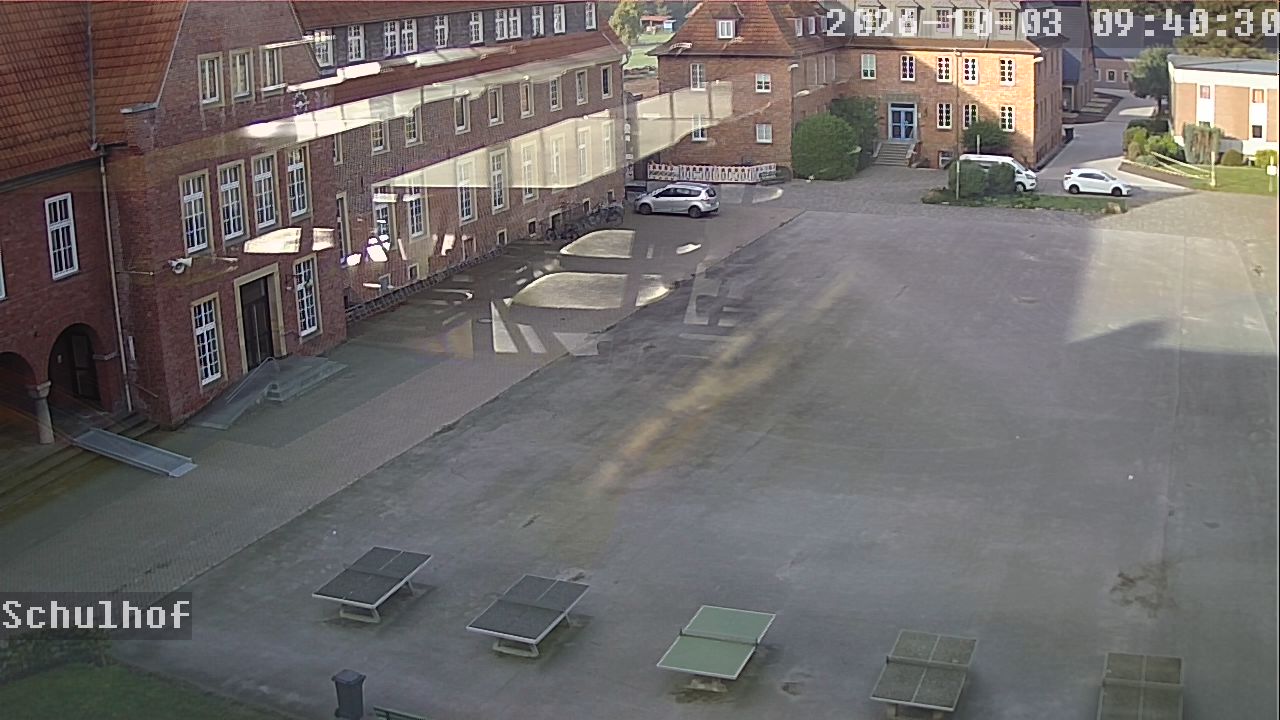 Webcam Schulhof 09:40