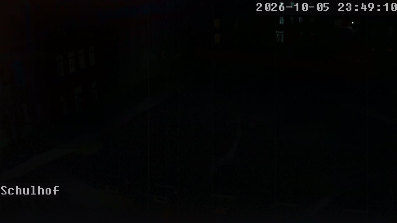 Webcam Schulhof 23:49