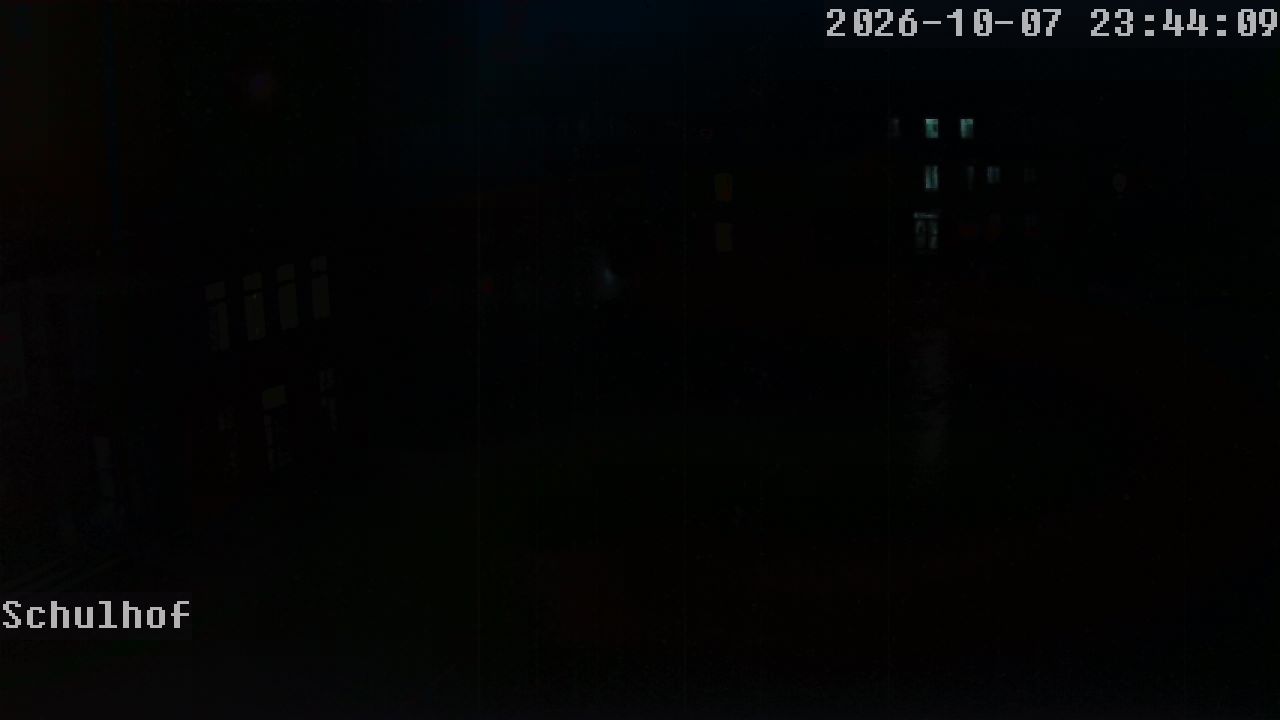 Webcam Schulhof 23:44