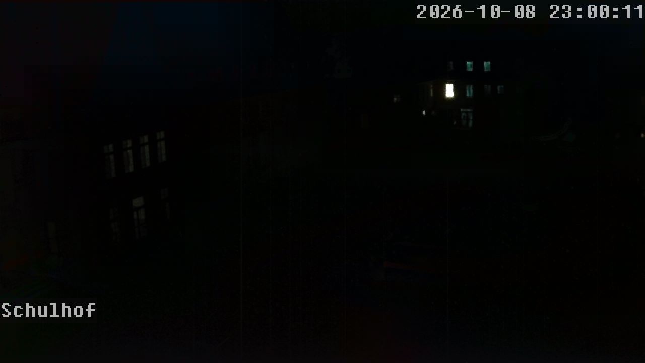Webcam Schulhof 23:00