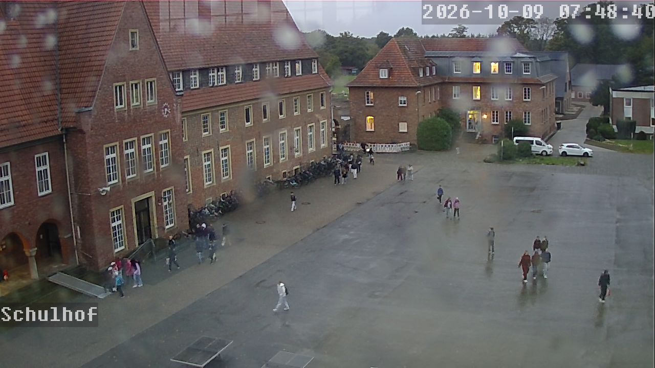 Webcam Schulhof 07:48