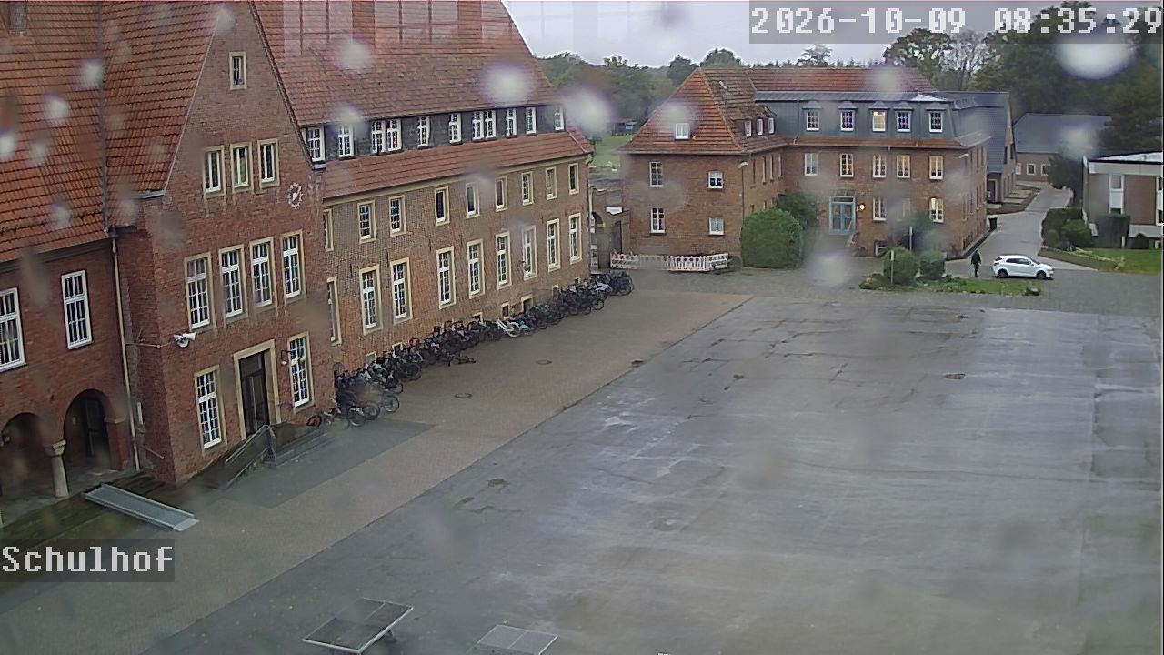 Webcam Schulhof 08:35
