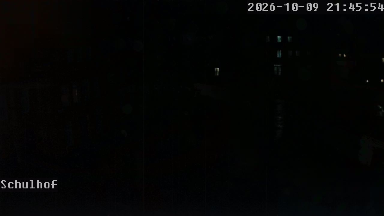 Webcam Schulhof 21:45