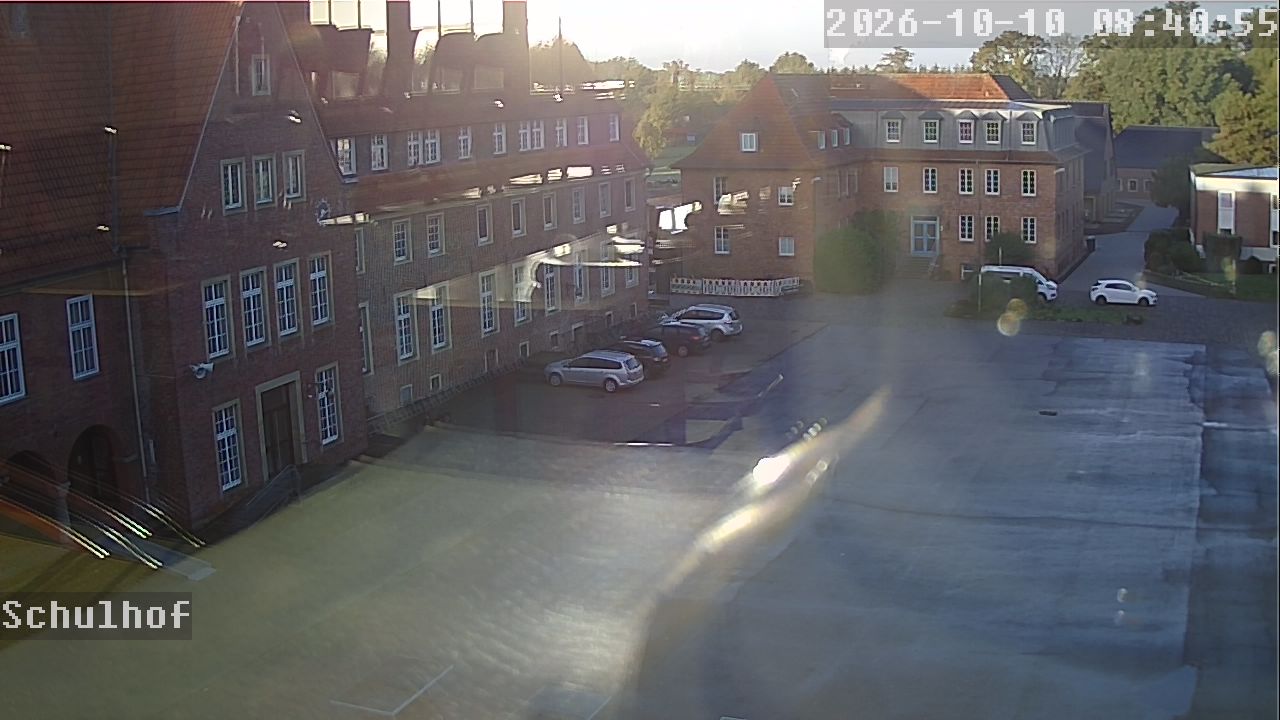 Webcam Schulhof 08:40