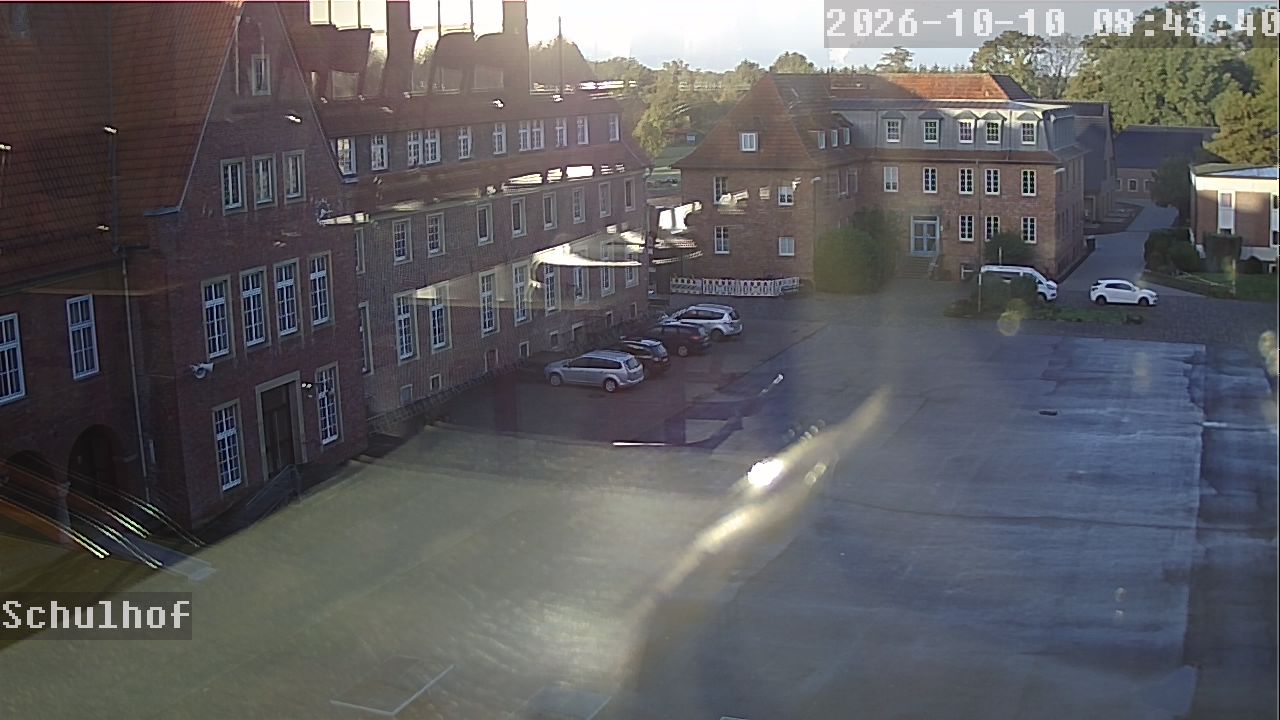 Webcam Schulhof 08:43