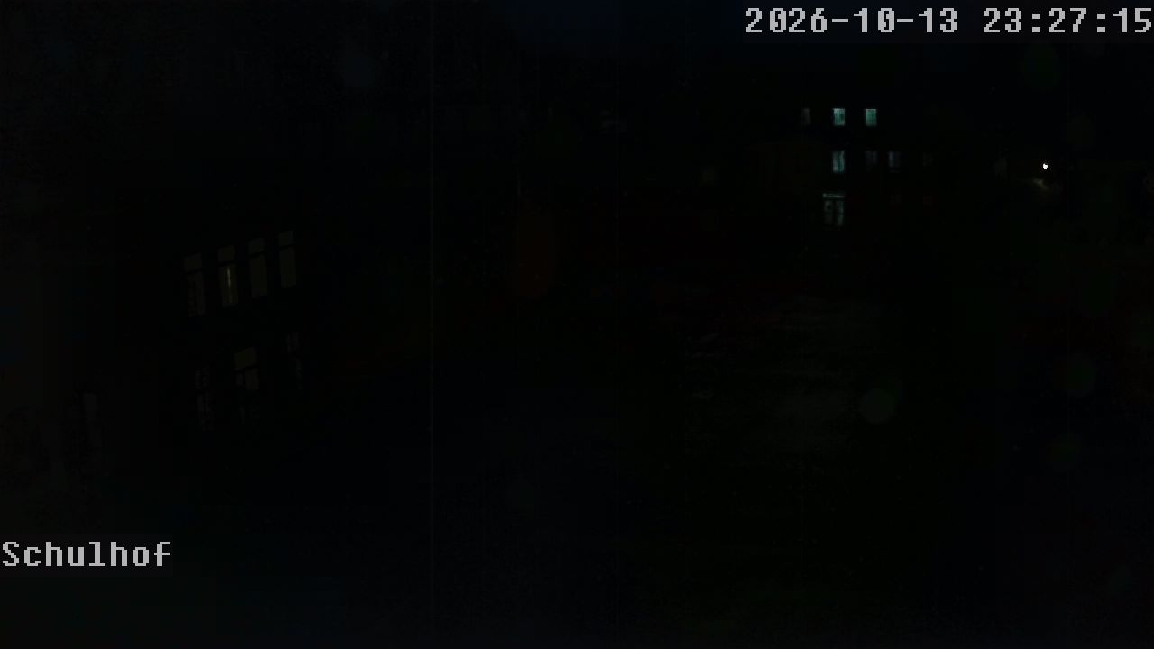 Webcam Schulhof 23:27