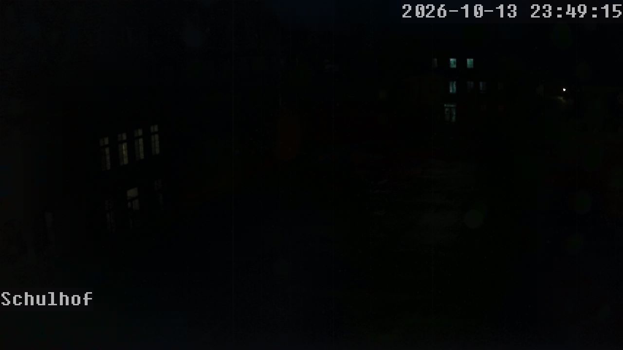 Webcam Schulhof 23:49