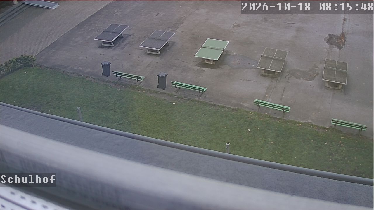 Webcam Schulhof 08:15