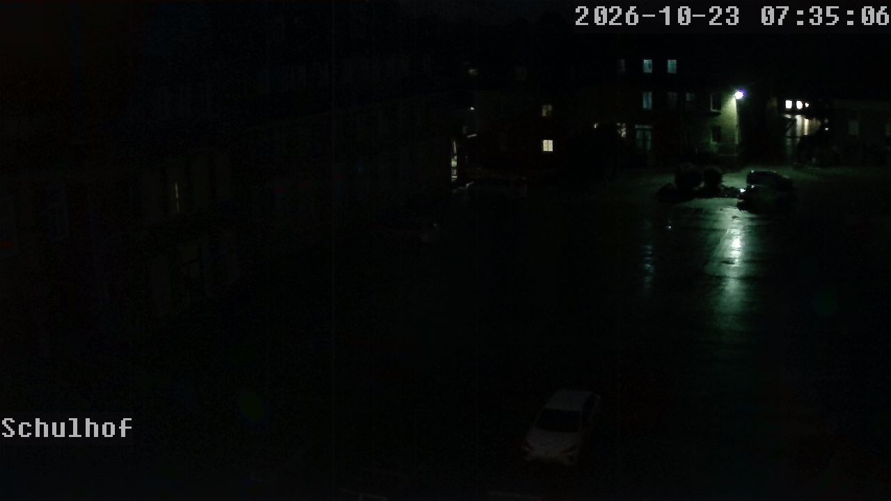 Webcam Schulhof 07:35