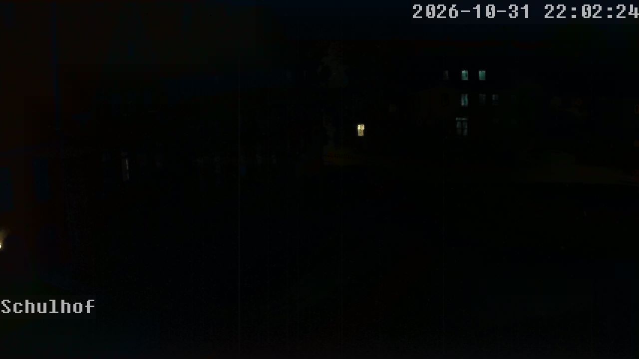 Webcam Schulhof 22:02