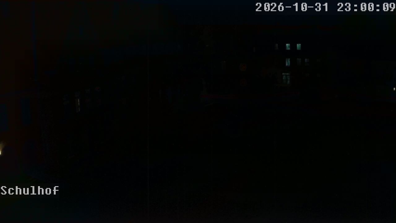 Webcam Schulhof 23:00