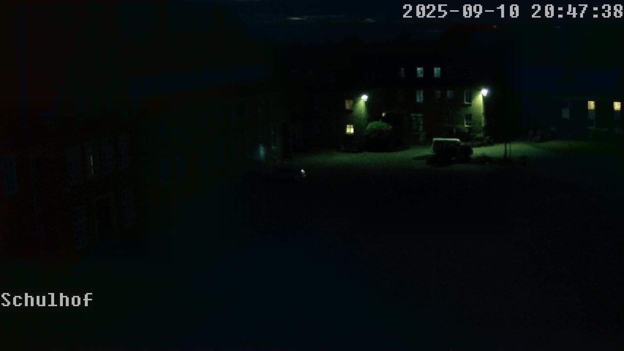 Webcam Schulhof 20:47