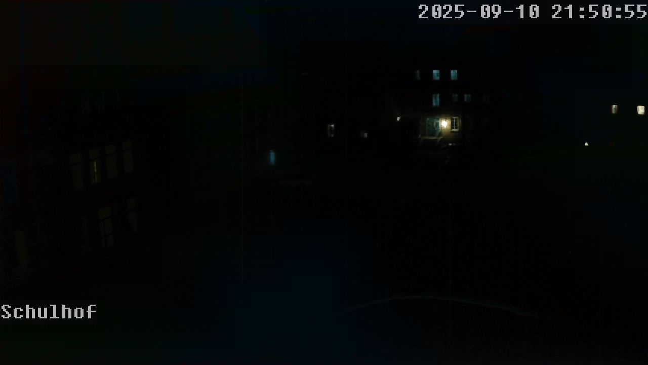Webcam Schulhof 21:50