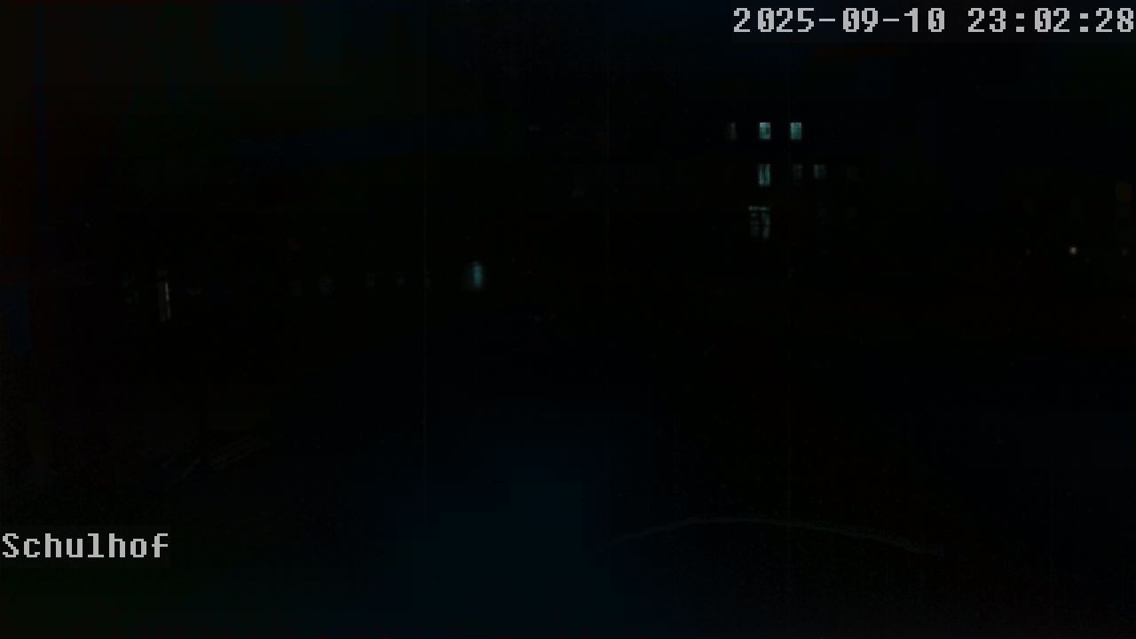 Webcam Schulhof 23:02