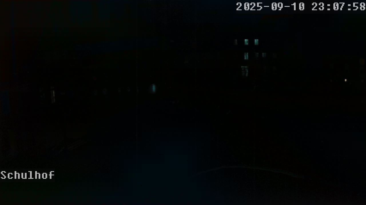 Webcam Schulhof 23:08