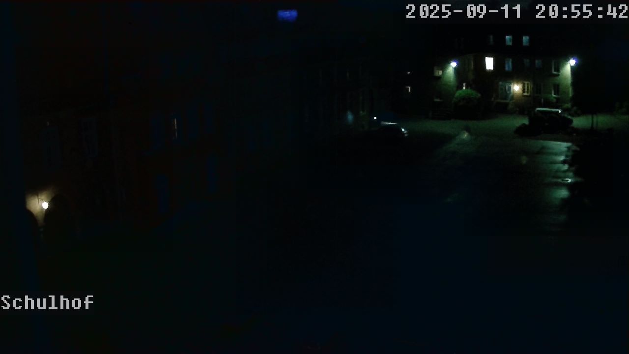 Webcam Schulhof 20:55