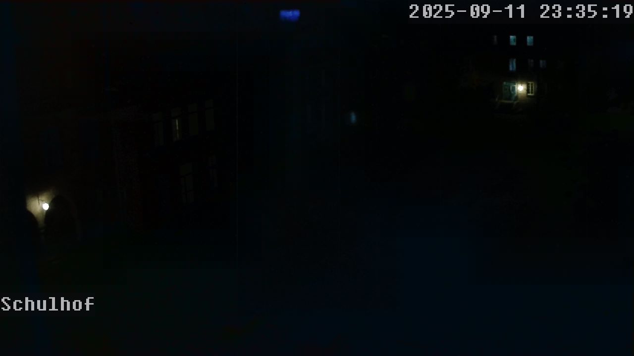 Webcam Schulhof 23:35