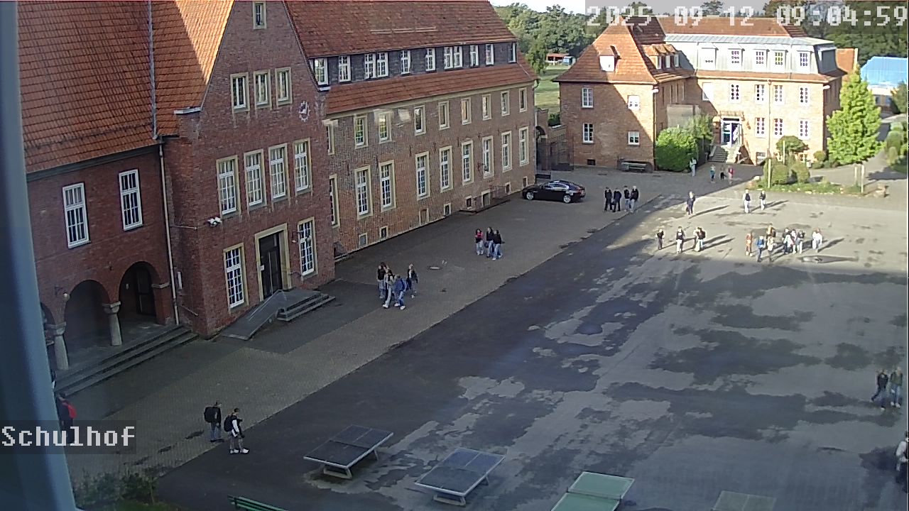 Webcam Schulhof 09:05
