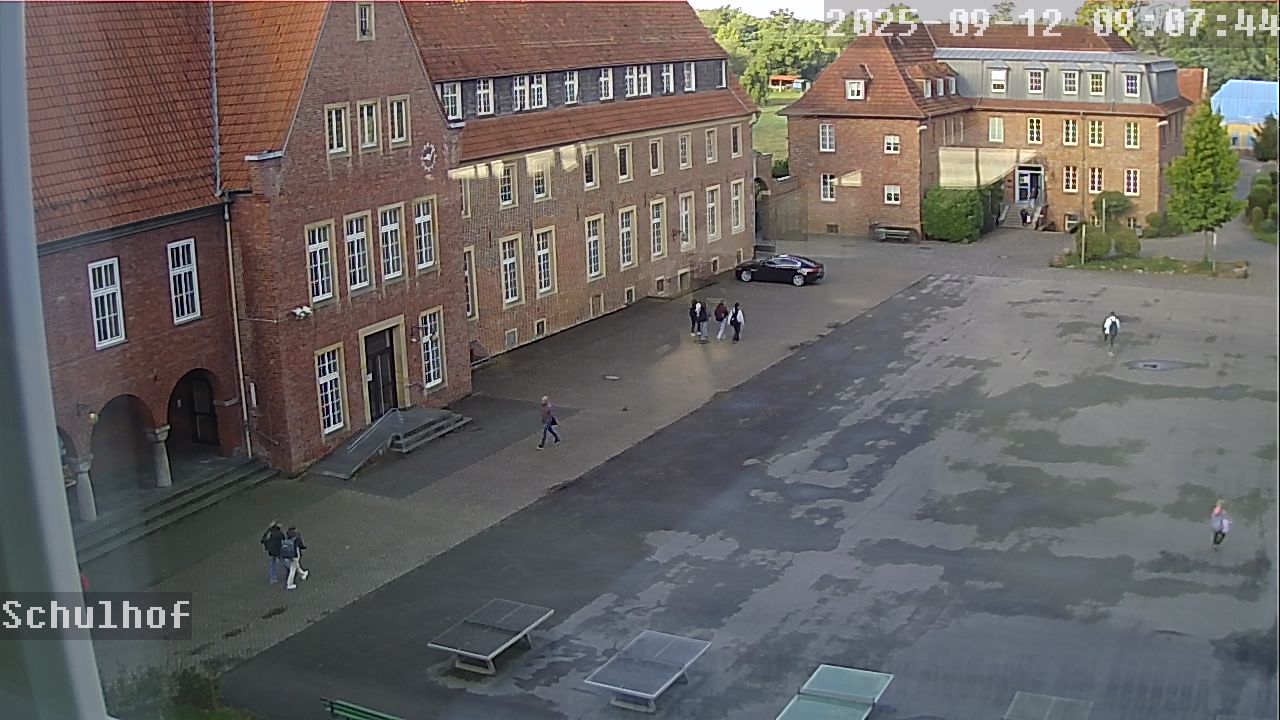 Webcam Schulhof 09:07