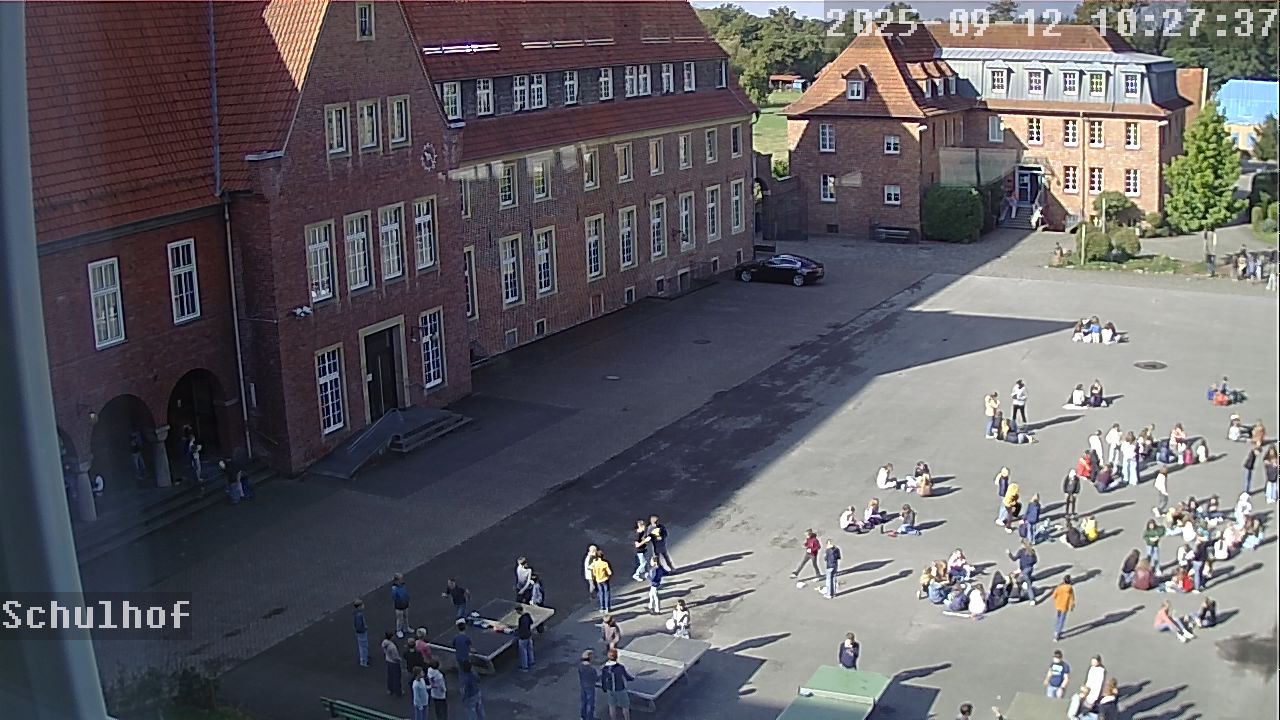 Webcam Schulhof 10:27