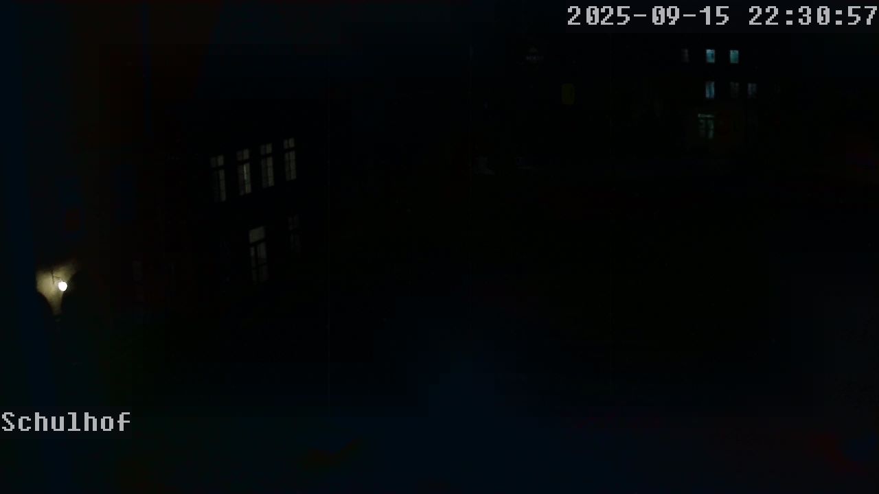 Webcam Schulhof 22:30