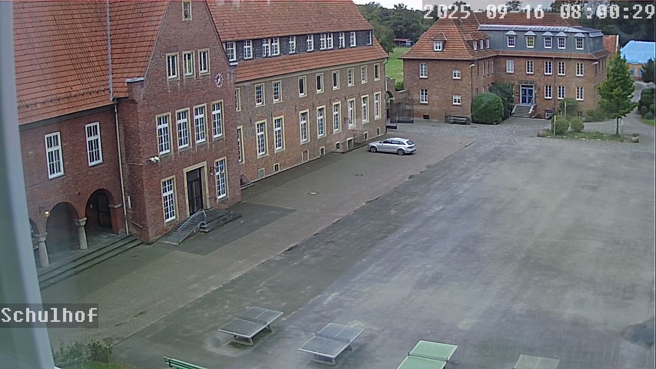 Webcam Schulhof 08:00