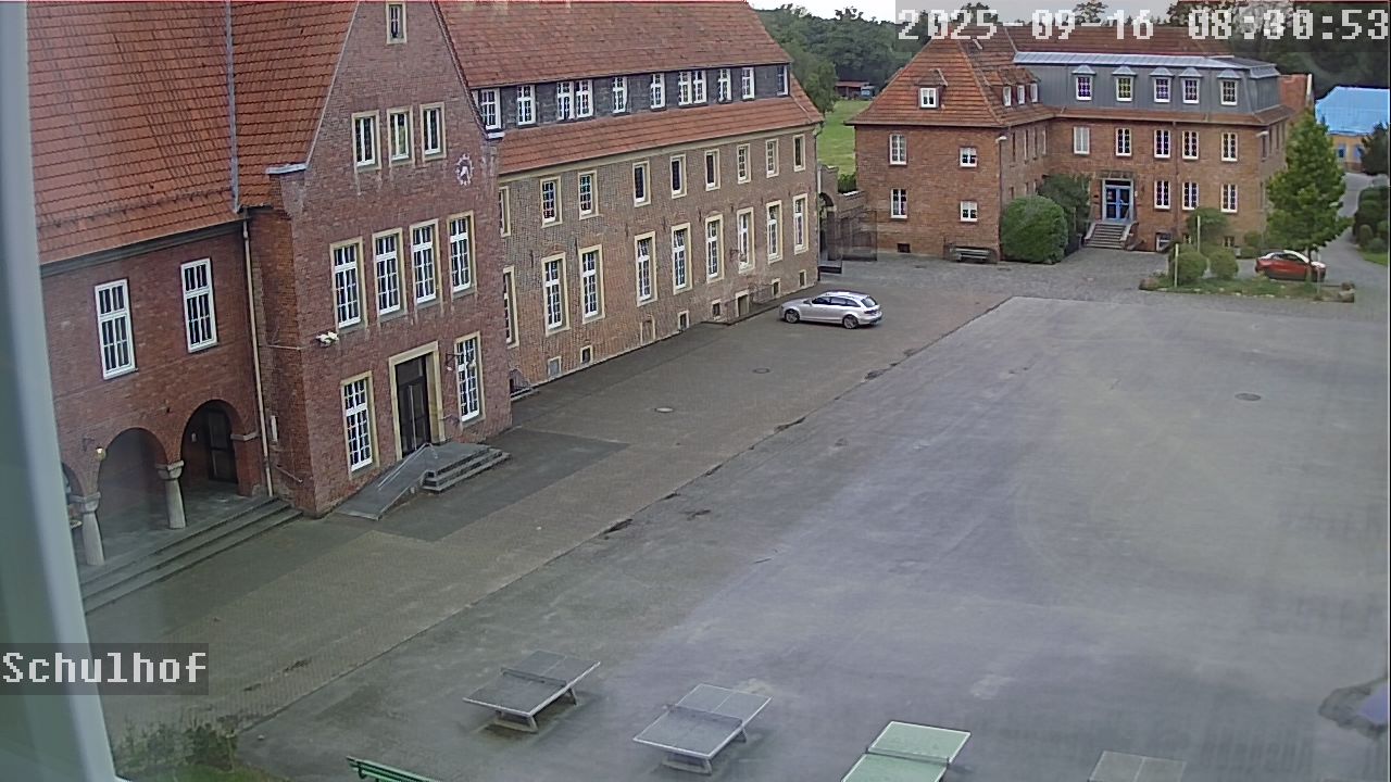 Webcam Schulhof 08:30