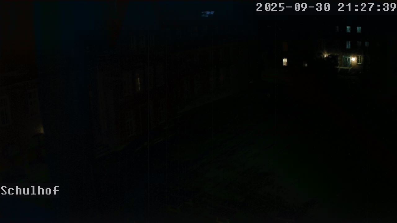 Webcam Schulhof 21:27