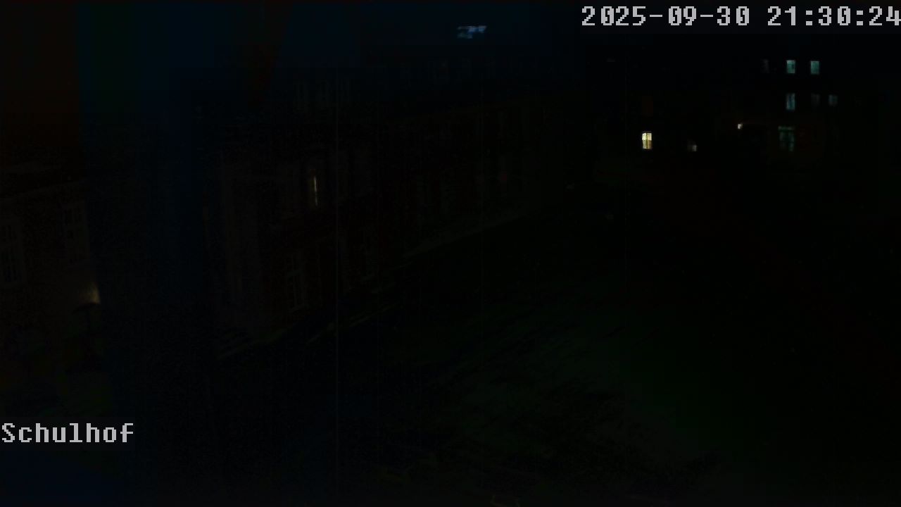 Webcam Schulhof 21:30